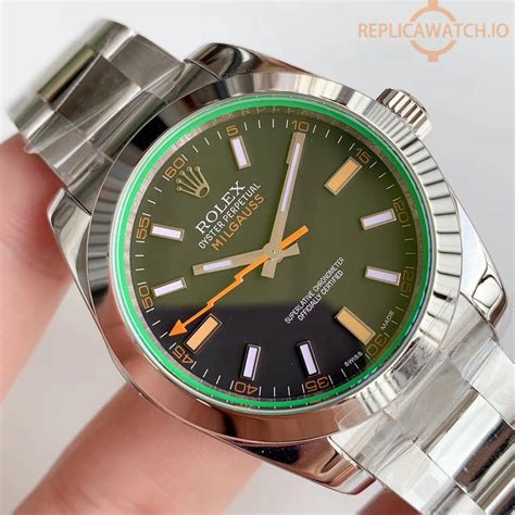 rolex milgauss replica aaa|rolex milgauss 40mm.